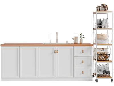 北欧玄关柜 洗衣盆收纳柜 矮柜