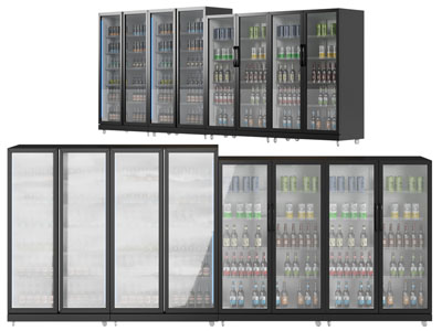 现代冷饮柜 冰箱 冰柜3d模型 现代冷饮柜 冰箱 冰柜
