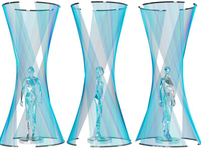 现代装饰柱子 塑料雕塑雕刻摆件3d模型 现代装饰柱子 塑料雕塑雕刻摆件