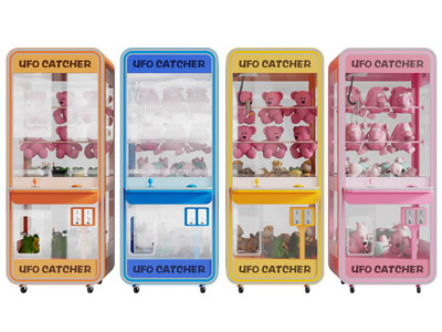 现代娃娃机娱乐设备3d模型 现代娃娃机娱乐设备