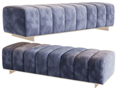 现代轻奢长方形沙发凳子