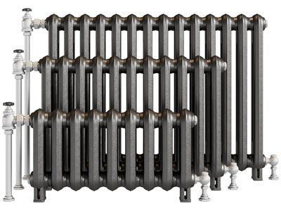 现代暖气片 暖气管3d模型 现代暖气片 暖气管