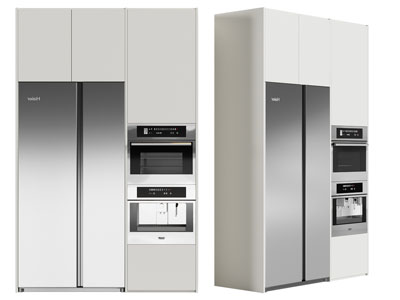 现代冰箱 烤箱高柜 橱柜