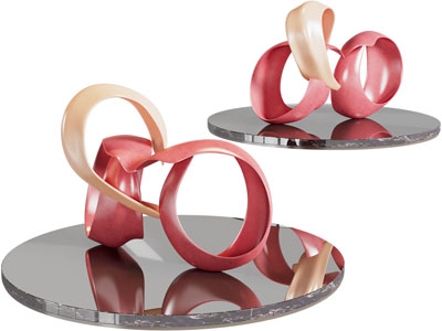 现代城市雕塑小品3d模型 现代城市雕塑小品