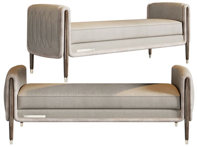 现代长方形沙发凳子