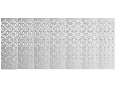 现代花朵镂空穿孔板 护墙板 透光板