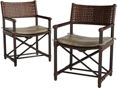 东南亚藤编休闲椅子