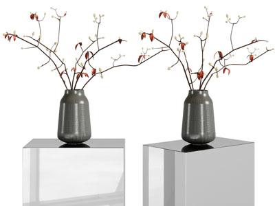 新中式花瓶花卉摆件