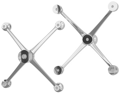 现代玻璃幕墙抓点 驳接爪3d模型 现代玻璃幕墙抓点 驳接爪