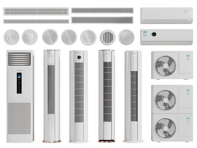 现代空调风扇出风口 空调外机3d模型 现代空调风扇出风口 空调外机