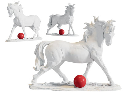 现代马匹雕塑雕刻摆件3d模型 现代马匹雕塑雕刻摆件