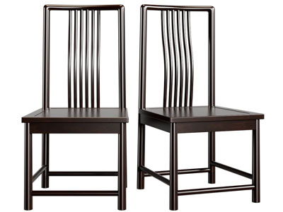 现代实木休闲椅子 餐椅