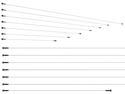 现代天际灯 线条灯 钢带灯