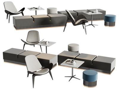 现代休闲椅子 沙发凳子 坐墩