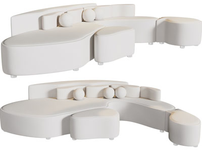 现代异性多人沙发