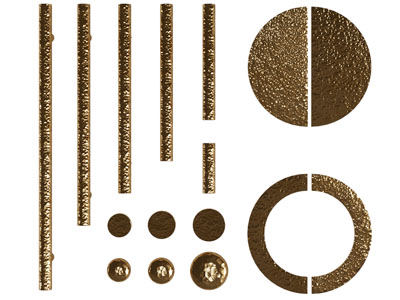 现代轻奢金色门拉手3d模型 现代轻奢金色门拉手