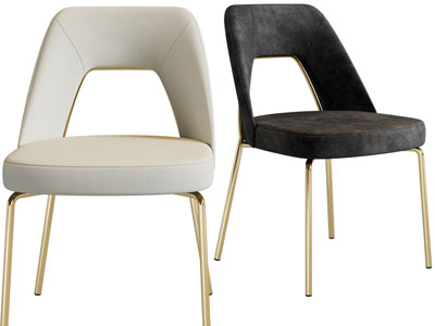 现代轻奢休闲椅子 餐椅