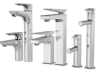 现代不锈钢水龙头3d模型 现代不锈钢水龙头