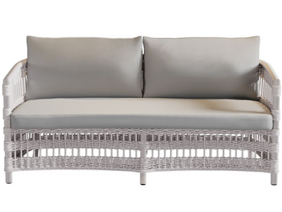 东南亚编织多人沙发