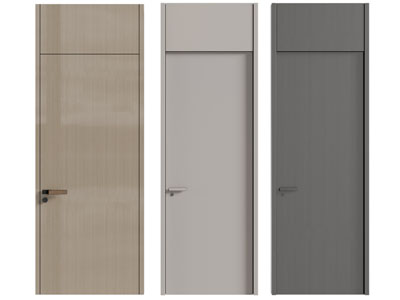 现代实木平开门 木门