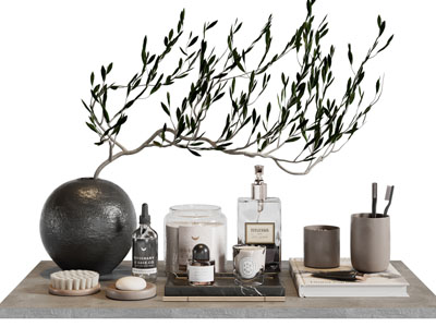 现代香薰 香皂 牙缸 洗浴用品 卫浴小件3d模型 现代香薰 香皂 牙缸 洗浴用品 卫浴小件