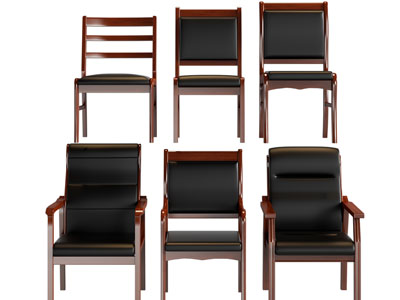 现代实木办公椅子 扶手椅子