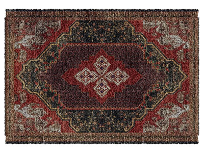 中东民族风图案长方形地毯3d模型 中东民族风图案长方形地毯