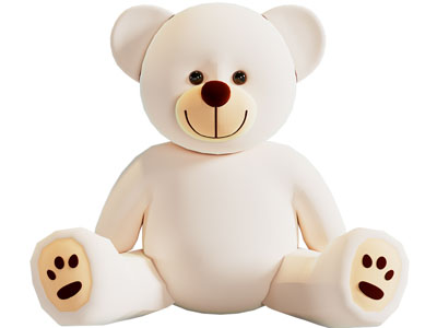 现代儿童玩偶小熊玩具