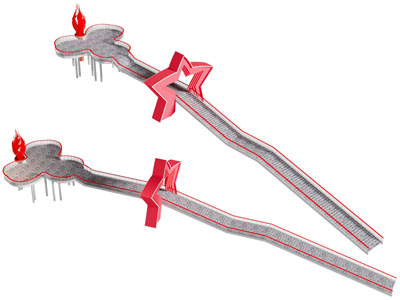 现代星光大道舞台