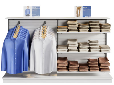 现代超市服饰衣架 货架 展架3d模型 现代超市服饰衣架 货架 展架