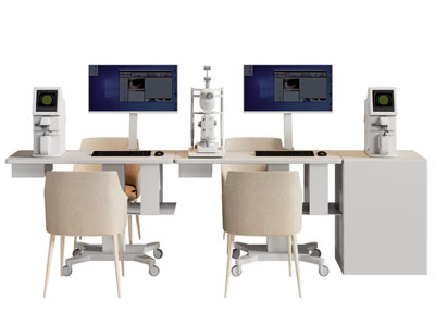 现代眼科门诊检测检查仪器 医疗器械3d模型 现代眼科门诊检测检查仪器 医疗器械