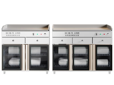 现代商用消毒柜后厨设备3d模型 现代商用消毒柜后厨设备