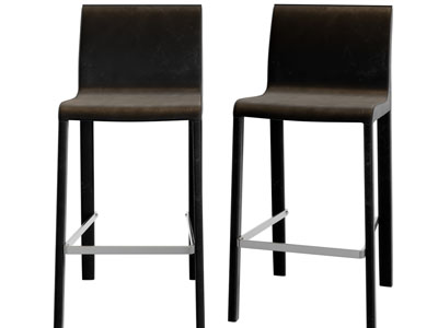现代黑色吧椅