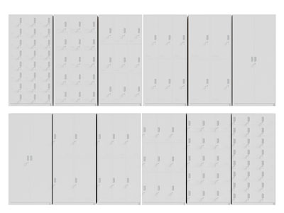 现代更衣柜、储物柜、置物柜