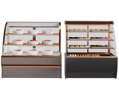 现代蛋糕、甜点保鲜柜、商用冰箱、展柜