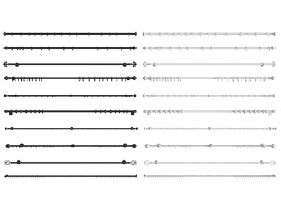欧式窗帘杆3d模型 欧式窗帘杆