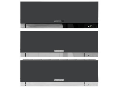 现代壁挂式空调3d模型 现代壁挂式空调
