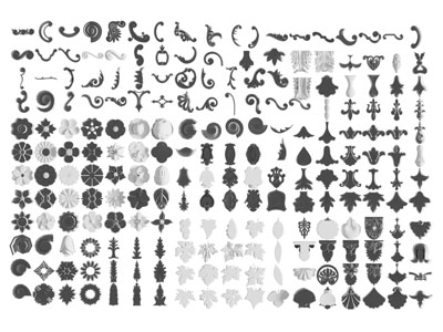 欧式雕花装饰构件