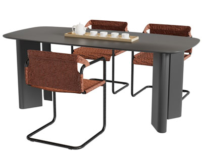 现代茶桌椅组合