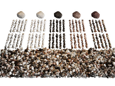现代石子、石头