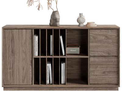 侘寂风玄关柜、边柜