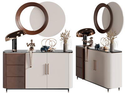 现代玄关柜、边柜