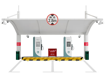 现代新能源汽车充电桩3d模型 现代新能源汽车充电桩