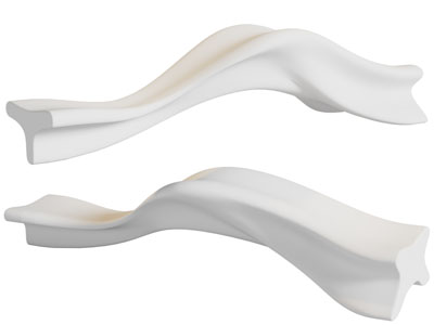 现代造公共椅子