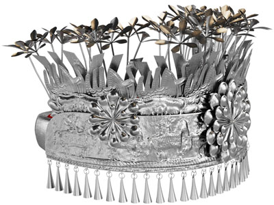 民族风中国少数民族头饰