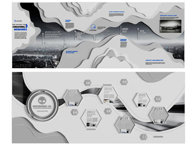 现代企业文化墙