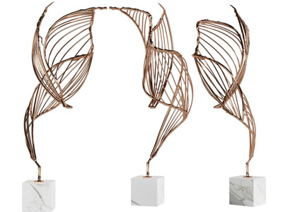 现代工艺品摆件组合