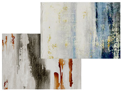 新中式长方形地毯3d模型 新中式长方形地毯