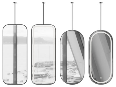 现代穿衣镜 镜子 可旋转装饰镜子