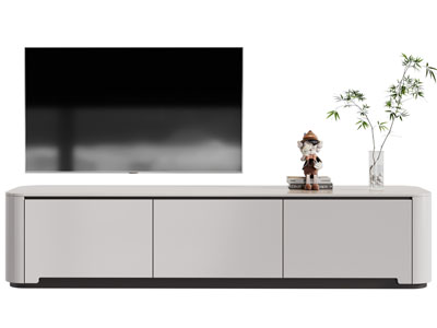 现代电视柜、电视机